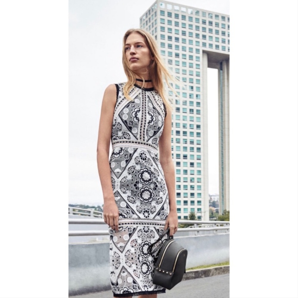 NEW ALEXIS MIDI LACE DRESS